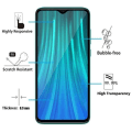 Miniatyrbillede 2 af 4: Beskyttelsesfilm - E.F.CONNECTION - Redmi Note 8 Pro - Tempereret glas - Sort - 4 stk. Svart