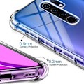Miniatyrbild 4 av 4: Coque för Redmi 9 (6,53") - E.F.CONNECTION - Klassisk Förstärkt Skydd design TPU med Härdat Glas - Transparent Transparent