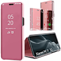 Miniatyrbillede 1 af 4: Full Body Case til Xiaomi Mi 11 Protection 360 Clear View Smart Case - Pink Rosa