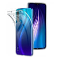 Miniatyrbillede 1 af 4: Beskyttelsesetui til Redmi Note 8 - E.F. CONNECTION - Blødt - Gennemsigtig - Høj modstands anti-shock Transparent