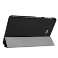 Miniatyrbillede 4 af 4: Cover til Samsung Galaxy Tab A 10,1" T580 sort PU læder tablet cover med sort stander beskyttende skal