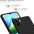 Miniatyrbild 2 av 4: Skyddsskal - E.F.CONNECTION - för Xiaomi Redmi A1/A2 - Mjuk - Svart - Förstärkt skydd Svart