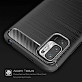 Miniatyrbild 2 av 4: Fodral för Redmi Note 10 Pro 5G (6,67 tum) Svart Anti-Rap Stötsäkert Tjock Flexibel