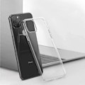 Miniatyrbillede 3 af 4: Etui til Xiaomi Redmi 9 gennemsigtig silikone + 2 × hærdet glas skærmbeskytter, ultrablød TPU beskyttelsescover gennemsigtigt cover