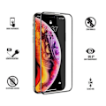 Miniatyrbild 1 av 4: iPhone XR härdat glas, [3D full täckning] [9H hårdhet] Anti-skrapa skärmskyddsglas för iPhone XR [6,1 tum] F0CE94
