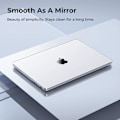 Miniatyrbillede 3 af 6: Coque kompatibel med MacBook Pro 14 Tommer 2021-2024 M4 M3 M2 M1 Pro Max, A3112 A3185 A3401 A2918 A2992 A2779 A2442 med Touch ID Färg: Klar Kristall