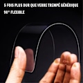 Miniatyrbild 2 av 4: VCOMP® för Xiaomi Redmi 9C- 9C NFC- Redmi 9 (Indien): 3-pack 9H Super Tough Aluminium Glas Skärmskydd