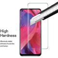 Miniatyrbild 3 av 4: Härdat glas - OPPO - A54 5G - 2 bitar - Skärm skydd - Hög klarhet Transparent