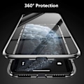 Miniatyrbild 4 av 4: Fodral för Redmi 9C (6,53") Silver Chrome Hard Edge Solid, styvt 360 graders skydd