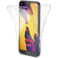Miniatyrbillede 1 af 4: Beskyttelsescover til Huawei P20 Lite All Round 360 grader, gennemsigtigt silikonecover fra NALIA