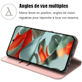 Miniatyrbillede 2 af 4: Coque Intégrale - Google - Pixel 9 Pro XL - PU Læder - Stødabsorberende - Rosa Rosa