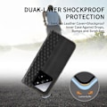 Miniatyrbillede 4 af 4: Coque - Xiaomi - 14 - Syntetisk Læder Sort - Mosaikmønster - Magnetlukning Svart