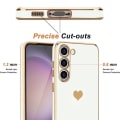 Miniatyrbillede 2 af 4: Coque - Xiaomi - Redmi Note 12S - Silikone - Stødabsorberende - Hjerte Mønster Vit