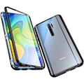Miniatyrbillede 3 af 4: Beskyttelsesetui til Redmi 9 - E.F.CONNECTION - Magnetisk hærdet glas - Sort Svart