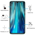 Miniatyrbillede 2 af 4: Pakke - 2 hærdet glasbeskyttelse til Redmi Note 8 Pro højmodstandsskærmfilm Transparent