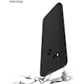 Miniatyrbild 2 av 4: Skyddande skal för Redmi 9C - E.F.CONNECTION - Stötsäkert mjukt silikon - Svart Svart