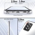 Miniatyrbillede 4 af 4: Coque - Xiaomi - Redmi Note 12S - Silikone Transparent - Stødabsorberende - Sort Ringstøtte Transparent