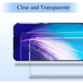 Miniatyrbillede 4 af 4: Beskyttelsesetui til Redmi Note 8 - E.F. CONNECTION - Blødt - Gennemsigtig - Høj modstands anti-shock Transparent