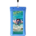 Miniatyrbild 1 av 4: Flytande vattentät påse för smartphone Vattentät väska Universal dykskydd Xiaomi Redmi Note 7,Redmi 7,Mi 9,Redmi Go -blå