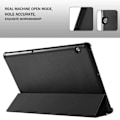 Miniatyrbild 4 av 4: Fodral - Huawei - MediaPad T5 10 - Ultra Slim - PU Läder - Svart Svart