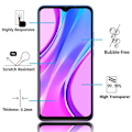 Miniatyrbillede 2 af 4: Til Xiaomi Redmi 9 6.53": 1 farve fuldskærms skærmbeskytter i hærdet glas - SORT
