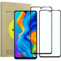 Miniatyrbillede 1 af 4: 2 styk Huawei P30 Lite hærdet glas, [Fuld dækning] 9H Ultra Resistant, Skærmbeskytter til P30 Lite, Sort