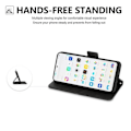 Miniatyrbillede 2 af 4: Etui til Xiaomi Redmi 10C Anti-Scratch PU Læder Brun-Sort Tofarvet