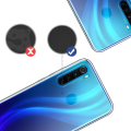 Miniatyrbild 3 av 4: Silikongelfodral - VCOMP - Xiaomi Redmi Note 8 - UltraSlim - Transparent - 0,3 mm TRANSPARENT