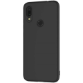 Miniatyrbillede 2 af 3: Xiaomi Redmi 7 etui, sort silikone etui til Redmi 7 cover Xiaomi Redmi 7 sort silikone etui (6,26 tommer)
