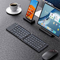 Miniatyrbild 3 av 6: Universellt Fällbart Bluetooth Tangentbord Franska AZERTY, för Surfplatta Telefon Dator Windows iOS Android