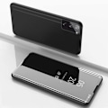 Miniatyrbillede 3 af 4: Beskyttelsesetui til Xiaomi Mi 11 Mirror Effect Translucent Window - Sort Svart