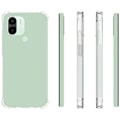 Miniatyrbillede 3 af 4: Silikonetui til Xiaomi Redmi A1+/A2+ (A1 Plus/A2 Plus) Stødsikker høj modstandsbeskyttelse 4 hjørner Transparent