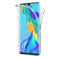 Miniatyrbillede 1 af 4: Etui - VCOMP - Huawei P30 Pro - Silikone - 360° beskyttelse - Gennemsigtig TRANSPARENT