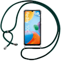 Miniatyrbild 1 av 4: Skyddsfodral - E.F.CONNECTION - för Xiaomi Redmi 10C - Transparent - Nattgrön Transparent-midnattsgrön