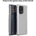 Miniatyrbild 2 av 4: Skyddsfodral för OPPO Find X5 - E.F.CONNECTION - Silikon Stötsäker Anti-Scratch Transparent Transparent