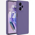 Miniatyrbillede 1 af 4: Silicone Cover - Xiaomi - Redmi Note 12 Pro Plus 5G - Slim Beskyttelse - Stødabsorberende - Ridsefast Mörklila