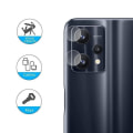 Miniatyrbillede 3 af 4: Bagkamera hærdet glas til realme 9 Pro - E.F. CONNECTION - Sæt med 2 - Gennemsigtig - Anti-ridse Stødsikker Transparent