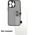 Miniatyrbild 3 av 4: Skal till iPhone 15 Pro Max Skydd Ultratunn Stötsäker Anti-Scratch Matt - Svart