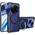 Miniatyrbillede 1 af 4: Coque - Xiaomi - Redmi A3 - Stødabsorberende - Hård - Mørkeblå marinblå