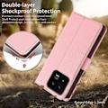 Miniatyrbild 4 av 4: Fodral till Xiaomi 13 - E.F.CONNECTION - Rosa - Anti-Scratch - Korthållare - Mjukt PU-läder 360 grader Rosa