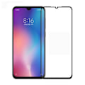 Miniatyrbillede 1 af 4: Skærmbeskyttelse - Xiaomi - Mi 9 SE - 9H hærdet glas - Fuld beskyttelse - Sort Svart