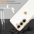 Miniatyrbillede 4 af 4: Beskyttelsescover - Xiaomi - Redmi Note 13 5G - Stødabsorberende - Hjerte Mønster - Slank Let Vit