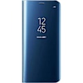 Miniatyrbild 1 av 4: Xiaomi Redmi 9A Fodral, Mirror Flip Ultra Thin Anti-Scratch Shockproof Technology Clear View Stående Fodral Xiaomi RedmNG Fodral