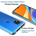 Miniatyrbillede 2 af 4: Etui til Redmi 9C (5,7") Forstærket kant med høj modstandsdygtighed mod stød med hærdet glas Transparent
