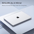 Miniatyrbillede 2 af 6: Coque kompatibel med MacBook Air 15 tommer 2025 2024 2023, M4 A3241 M3 A3114 M2 A2941 med Touch ID og 15,3" Retina Display Färg: Klar Kristall