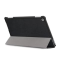 Miniatyrbillede 3 af 4: Tablet-taske til Huawei MediaPad M5 lite (10,1") Cover PU-læder Flip-etui med stativ - sort SVART