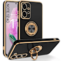Miniatyrbillede 1 af 4: Coque - Xiaomi - Redmi Note 12 - Sort - Ring Support - Stødabsorberende Svart