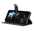 Miniatyrbild 3 av 4: Redmi Note 9 Fodral, XWZYQ® Luxury Black Flip Wallet Läderfodral Läderfodral för Xiaomi Redmi Note 9