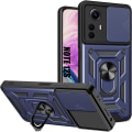 Miniatyrbild 1 av 4: Fodral - Xiaomi - Redmi Note 12S - Mörkblå - Stötabsorberande - Bakstöd marinblå