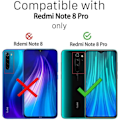 Miniatyrbillede 2 af 4: Beskyttelsesetui til Redmi Note 8Pro - E.F.CONNECTION - Blødt - Transparent - Anti-Shock Høj modstand Transparent